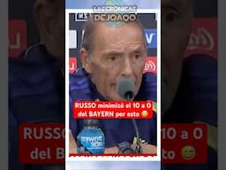A RUSSO no le asustó el BAYERN MUNICH | Reacción al 10 a 0 vs Auckland #BocaJuniors #Futbol #Boca