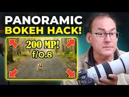 DEFY LENS PHYSICS with 200 MEGAPIXEL portraits using the AMAZING BRENIZER METHOD.
