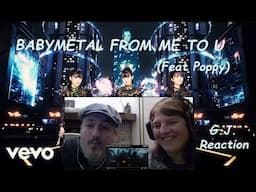 Babymetal From Me To U (Feat. Poppy) reaction Punk Rock Head Singer&BassPlayer Giacomo James &Friend