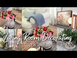 Simple Ways to Refresh Your Living Room | Neutral & Cozy Summer 2025 Decor Ideas | Robin Lane Lowe