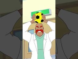 Electric Football, Electric Shock! 🫨⚡ #reels #cartoon #funny