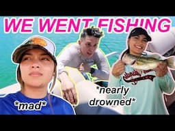 We Went Fishing On A Boat For The First Time! *DISASTER*