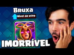 A NOVA MELHOR CARTA AGORA É IMORRÍVEL NO CLASH ROYALE...