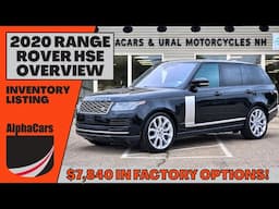 From Highway to Harsh Terrain: The 2020 Range Rover P525 HSE Does it all!