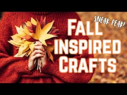 SNEAK PEAK Fall DIY Decor! RUSTIC Pumpkin Ladder Arrangement