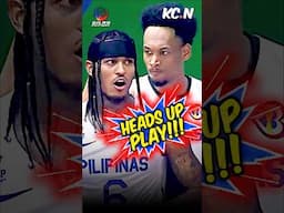 Jordan Clarkson & AJ Edu HEADS UP PLAY for a DUNK vs Italy!