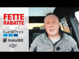 RABATTE bei GOPRO - INSTA360 - DJI -  Hero13 Black - X4 - MINI 4K & Co im SALE