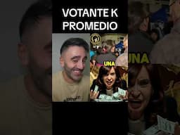 VOTANTE KIRCHNERISTA PROMEDIO...