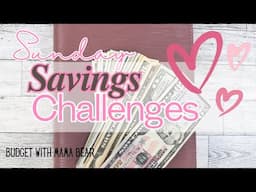 Sunday Savings-Let's get some savings done! #budgeting
