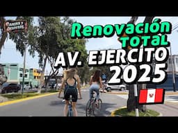 🚧 ¡Increíble CAMBIO! La Avenida del Ejército está IRRECONOCIBLE 😱LIMA PERU 4K 2025