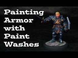 Painting Metal Armor with Paint Washes