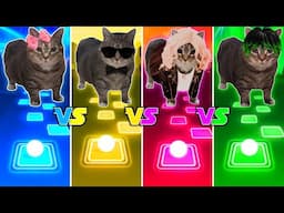 Oiiaoiia Cat x After Dark vs Gangnam Style vs APT vs PASSO BEM SOLTO - Tiles Hop