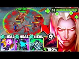 Vladimir but I can literally out-heal the entire enemy team 1v5 (INFINITE HEALING HACK)