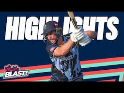 Will Smale Hits Career-Best 65 In 40 Balls 💥 | Essex v Glamorgan - Highlights | Vitality Blast 2025