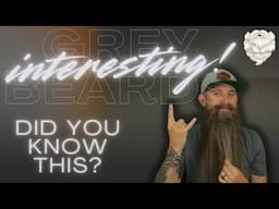 Two INTERESTING Facts About 'Grey/White/Silver' Beard Hairs!