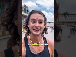 I Got a Blessing from Indian Monk in Malaysia 🇲🇾