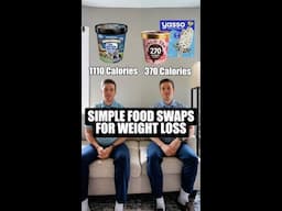 Simple Food Swaps For Weight Loss #shorts