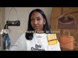 4 new-in mid-range handbags + a home/beauty haul