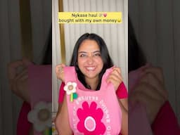 Nykaa Haul #minivlog #ytshorts #shorts