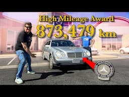 Bet You Didn’t Know Mercedes Will Give You An Award For Driving a Lot!