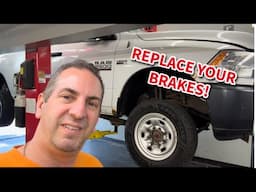 How To Replace The Front Brakes INCLUDING Brake Caliper 2009-2018 Ram 2500