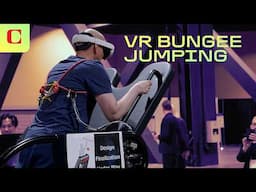 Trying VR Bungee Jumping and the Future of Augmented Reality