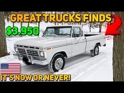 20 Flawless Classic Trucks Under $30,000 Available on Craigslist Marketplace!