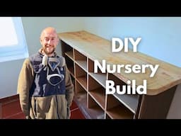A great start on the nursery! Building furniture from upcycled materials