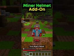 Miner's Helmet 🔥 Add-On - Minecraft Bedrock