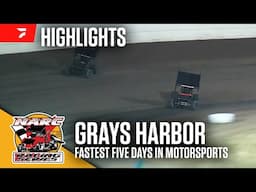Fastest Five Days Finale | NARC 410 Sprints at Grays Harbor Speedway 6/15/25 | Highlights