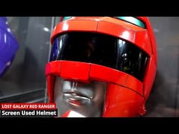 Power Rangers Lost Galaxy - Screen Used Helmet! Lost Galaxy Display So Far...