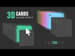 Stunning 3D Card Stack Animation with CSS & JavaScript | Interactive Web Design Tutorial
