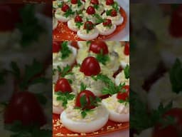 Jajka faszerowane na trzy sposoby #Wielkanoc,#food #jajka przepisy #recipe #kulinaria