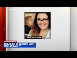 Teacher facing 63 charges for allegedly having sex with student