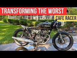 Rescuing a Ruined Cafe Racer – The Transformation Starts Now 1975 Honda CB500T