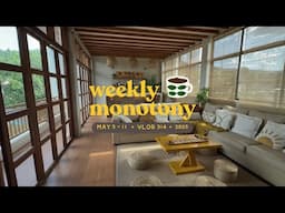 Weekly Monotony - gym days 💪, family outing ☀️, mommy's home ♥️