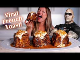 I Made the Rock’s VIRAL French Toast Recipe!