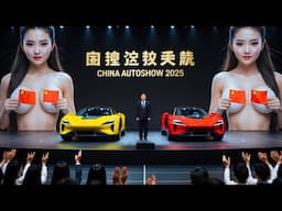 China Revealed CRAZIEST Electric Cars at Shanghai Auto Show 2025