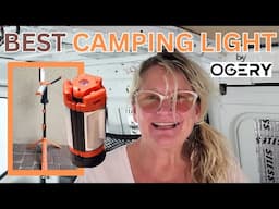 #VANLIFE Essential! RECHARGEABLE!! The BEST Camping Light!! #ogery #campingessentials #campinglight