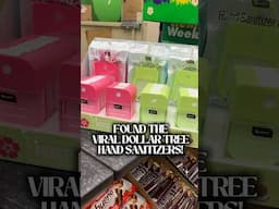FOUND THE NEW DOLLAR TREE TOUCHLAND HAND SANITIZER DUPES!! 🍋‍🟩🌺👀 #dollartree