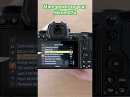 Power Delivery for the Nikon Z7ii #camera #video #nikonz7ii #powerdelivery