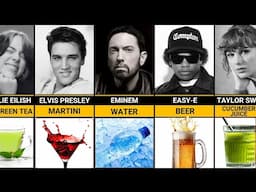 Favorite Drink OF Famous Singers
