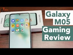 Galaxy M05 Gaming Review | Best Gaming Experience in Budget Device | Tech Gadgets