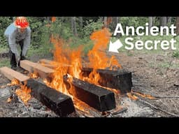 Forging Wood With Fire (Stop the Rot)