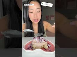 Lunch Mukbang 😭 #lunch #mukbang