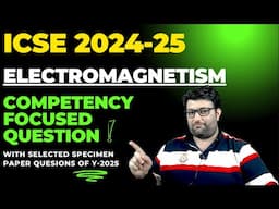 Electromagnetism Competency Based Questions Class 10 Rana Academy