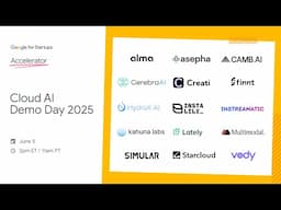 Google for Startups Cloud AI Accelerator Demo Day