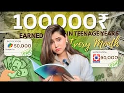 How I Made ₹1 Lakh as a Teen — No Rich Parents, No Luck, No 9 to 5 🤯