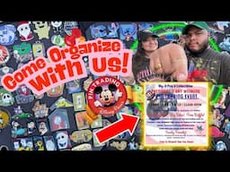 GETTING READY FOR A PIN EVENT | MY D-PINS TRADING EVENT FEBURARY 2025 | ORGANIZING PIN COLLECTIONS