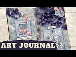Mixed Media Art Journal 💕🌸💕